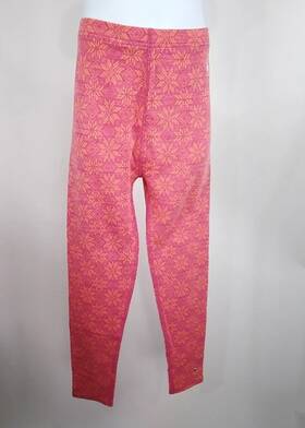 Smartwool Sn112-p14 Kid Classic Thermal Merino Baselayer Bottom Pink Xl 100% Wool
