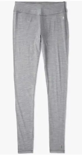 Sw000410545 Smartwool 85 Women S Merino 150 Base Layer Leggings-light Gray - Medium- New
