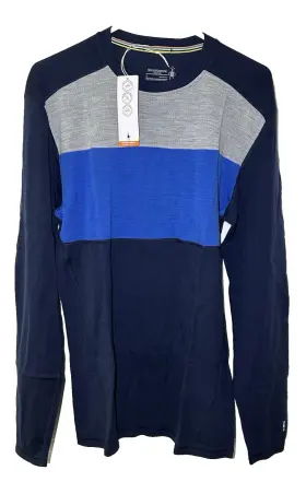 Sw016353k38-l Smartwool Mens Large Slim Fit Classic Thermal Merino Wool Base Layer Crew Long