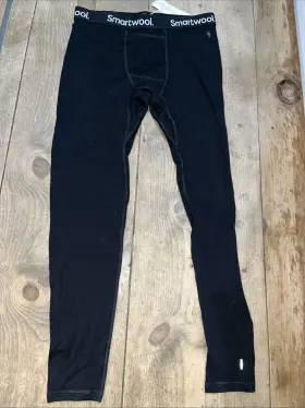 Sw016361001 Smartwool Mens Merino Baselayer Bottom Size Xl Blk Nwt 115