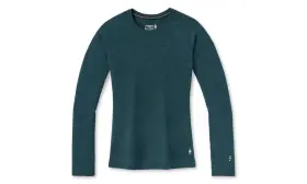 Sw016369-g75-s Smartwool Merino 250 Base Layer Crew Twilight Blue Heather S