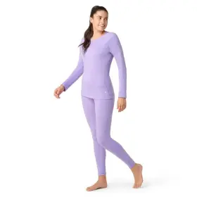 Sw016369-l46-s Smartwool Womens Classic Thermal Merino Wool Base Layer Crew Slim Fit Ultra