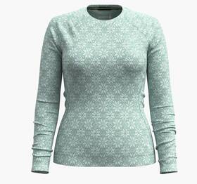 Smartwool Sw016369p16-xl New Size Xl Classic Thermal Merino Crew Base Layer Long Sleeve Green