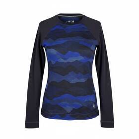 Smartwool Sw016371k56 Base Layer Merino Thermal Womens Medium Crew Blueberry Hill Mountain
