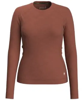 Sw016780l38-3x Smartwool Classic Thermal Merino Baselayer Crew Copper Heather-medium