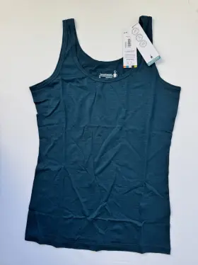 Sw016920g74-s Smartwool Women S Merino Tank Twilght Blue Small