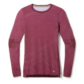 Sw019284 Smartwool Womens Intraknit Thermal Merino Wool Base Layer Crew Slim Fit
