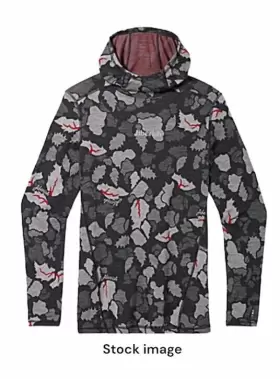 Swo16359016 Smartwool New Jiberish Classic Thermal Merino Wool Base Layer Hoodie Size Small