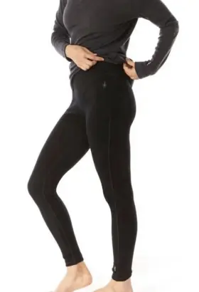Vn508863 Smartwool Merino 250 100% Wool Womens Xs Black Base Layer Leggings
