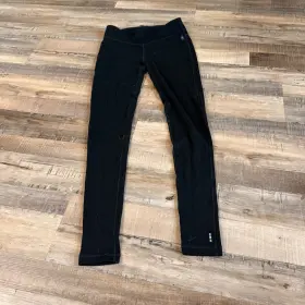W45088603 Smartwool Merino 250 Womens 100% Wool Base Layer Leggings Black M Snow