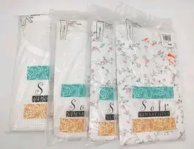 Soft Sensations 095533007572 Ladies Thermal Pants Shirt Lot Womens Long John Base Layer Vtg