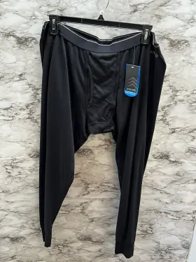 19765 Solaris Mens Size Xxl Black Bi Layer Thermal Pant Base New #19765