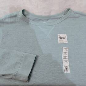Sonoma 400466966405 Light Blue 3x Big 3xb Long Sleeve Super Soft Thermal Shirt New Nwt K