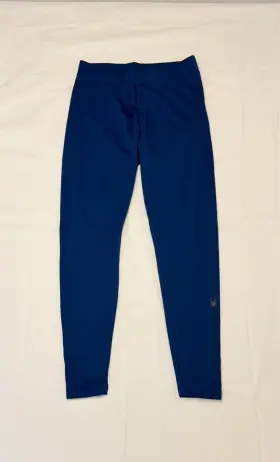 229576na Spyder Womens Performance Baselayer Pants Blue Size Medium