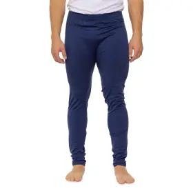 200065f21 Stio Blue Basis Seamless Midweight Tights / Base Layer Pants Mens Size Xl New