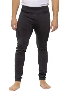 Stio 840234710371 Mens Boundary Thermal Leggings Sz Large Black Heather