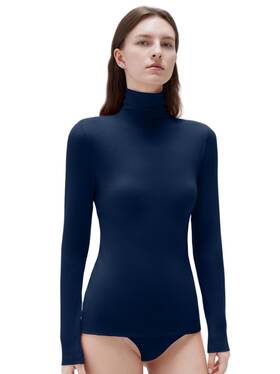 Suuksess Hstyc438nbs-ss Women Cashmere Turtleneck Long Sleeve Shirt Fitted Fall Basic Thermal Tops Na