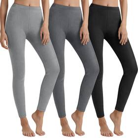 Sweetyweee Sweetyweee-ssaa-v050 3 Pack Womens Waffle Thermal Bottom Warm Lightweight Underwear Pa