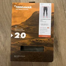 Terramar 721357048049 Base Layer Calculator 2.0 Men Lightweight Thermolator Pant Olive L