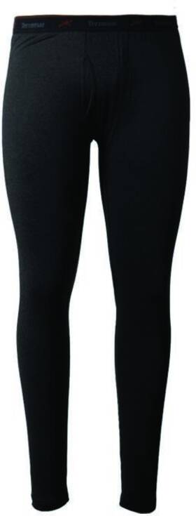 Terramar 721357143720 Thermolator Mens Black Xl Thermal Pants - Stay Warm And Comfortable
