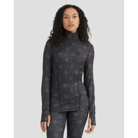 Terramar 721357415810 2.0 Womens Cloud Nine Thermal Turtleneck Out Of Bounds Size Medium M