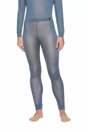 Terramar 721357452907 Womens Standard Thermasilk Pointelle Pant Steel Blue Small