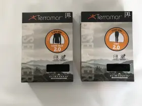 Terramar 721357467048 Cloud Nine 2.0 Base Layer 2 Pc Set Pants And Shirt Womens Size Xl /16 New