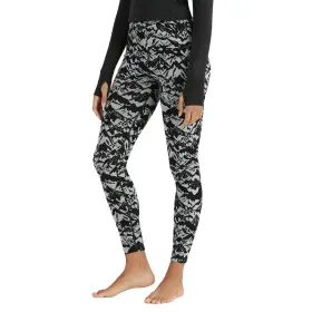 Tw9168-033-m Terramar 2.0 Ultra Merino Womens Baselayer Pants All Over Mountain Medium
