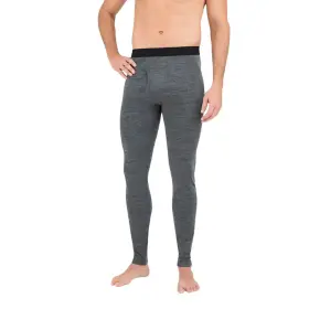Tw9467-008-m Terramar 2.0 Ultra Merino Mens Baselayer Pants Charcoal Heather Medium