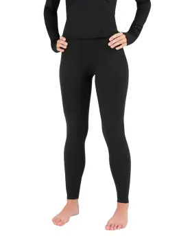 W8218-010-xl Terramar 2.0 Cloud Nine Womens Baselayer Tights Black X-large