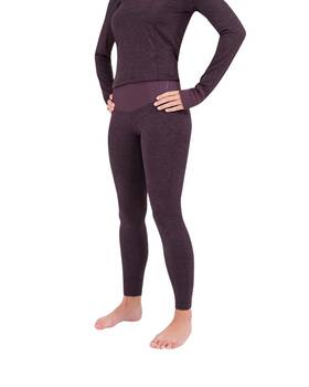 Terramar W8218604s Cloud Nine 2.0 Womens Baselayer Tights Blackberry Melange Small