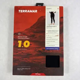 W9112 Terramar Baselayer Pants 1.0 Performance Series Womens Size Small Upf 25 Quick