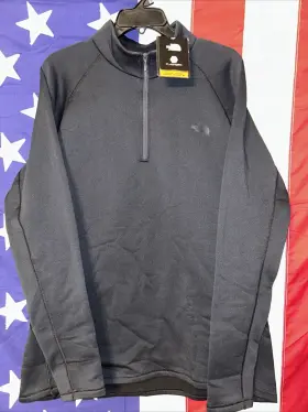 The North Face 191479006942 Flashdry Base Layer Top Zip Neck Expedition Wt Extreme Cold Xl