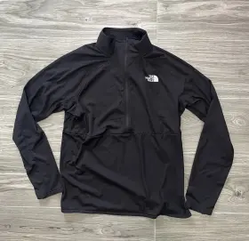 The North Face 193392902349 Mens M Summit 1/2 Zip Futurefleece Fleece Sweater Pullover Jacket Blk