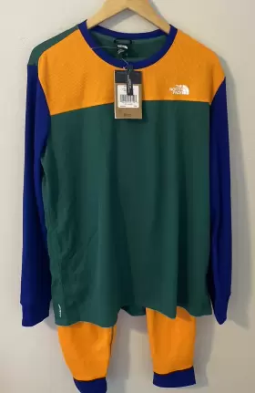 The North Face 196009757103 Waffle Mens Xl Flash Dry Baselayer Set 2 Piece Multicolor New Tag