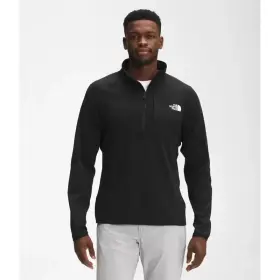 A5g9wjk3 The North Face Mens Canyonlands 1/2 Zip Fleece Sweater Pullover Jacket Black L