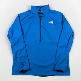 The North Face A5j8rm19 Mens Summit 1/2 Zip Futurefleece Fleece Sweater Pullover Jacket Blue