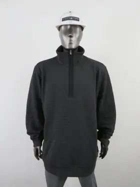 A88p2ks7 The North Face Mens 3xl Longs Peak 1/4 Zip Quilted Sweater Pullover Jacket Black