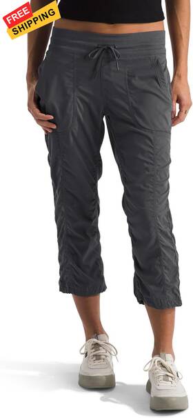 The North Face Nf0a2uo6 Womens Aphrodite 2.0 Capri Medium Asphalt Grey-npf