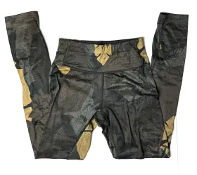 Nf0a5advgp5 The North Face Base Later Poly Tights Leggings Women S Xs Green Brown Camo