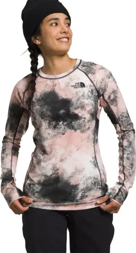 Nf0a7wtqop0 The North Face Fd Pro 160 Base Layer Top Women Black M Tie Dye Lw115