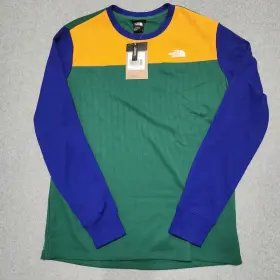Nf0a8339inv-l The North Face Baselayer Top Only Mens Sz Large Flash Dry Waffle Color Block Nwt