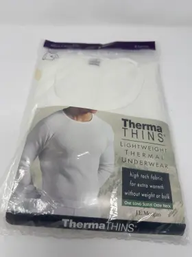 Therma Thins 043935605094 Waffle Shirt Top Men S Size Usa New Package