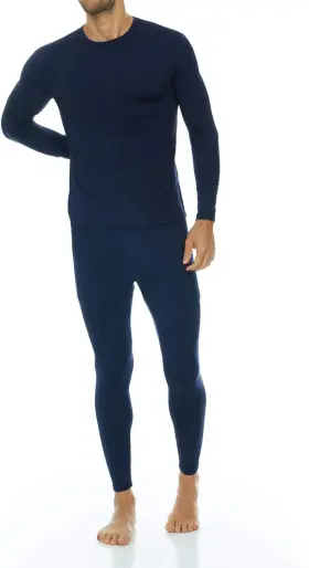 Thermajohn 313027422466 Long Johns Thermal Underwear For Men Fleece Lined Base Layer Set