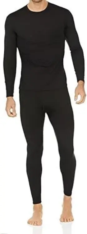 Thermajohn 856780008398 Long Johns Thermal Underwear For Men Fleece Lined Base Layer Set Cold Wea