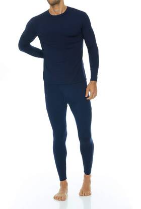 Thermajohn J-t-m-1836 Long Johns Thermal Underwear For Men Fleece Lined Base Layer Set Cold Wea