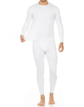 Lysb019eejx9q-sprtseqip Thermajohn Long Johns Thermal Underwear For Men Fleece Lined Base Layer Set Cold Wea