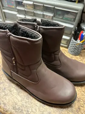 459-04 Thermal King Size 13 Eee Brown Boots Brand New