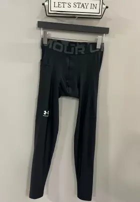 1361586 Under Armour Mens Heatgear Leggings Black Size M