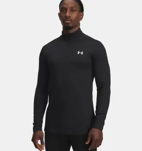 6005299-001 Under Armour 198632632321 Mens Coldgear Base 4.0 1/2 Zip - Size Large -black-